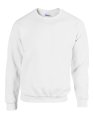 Heren Sweater Heavy Blend Gildan 18000 White